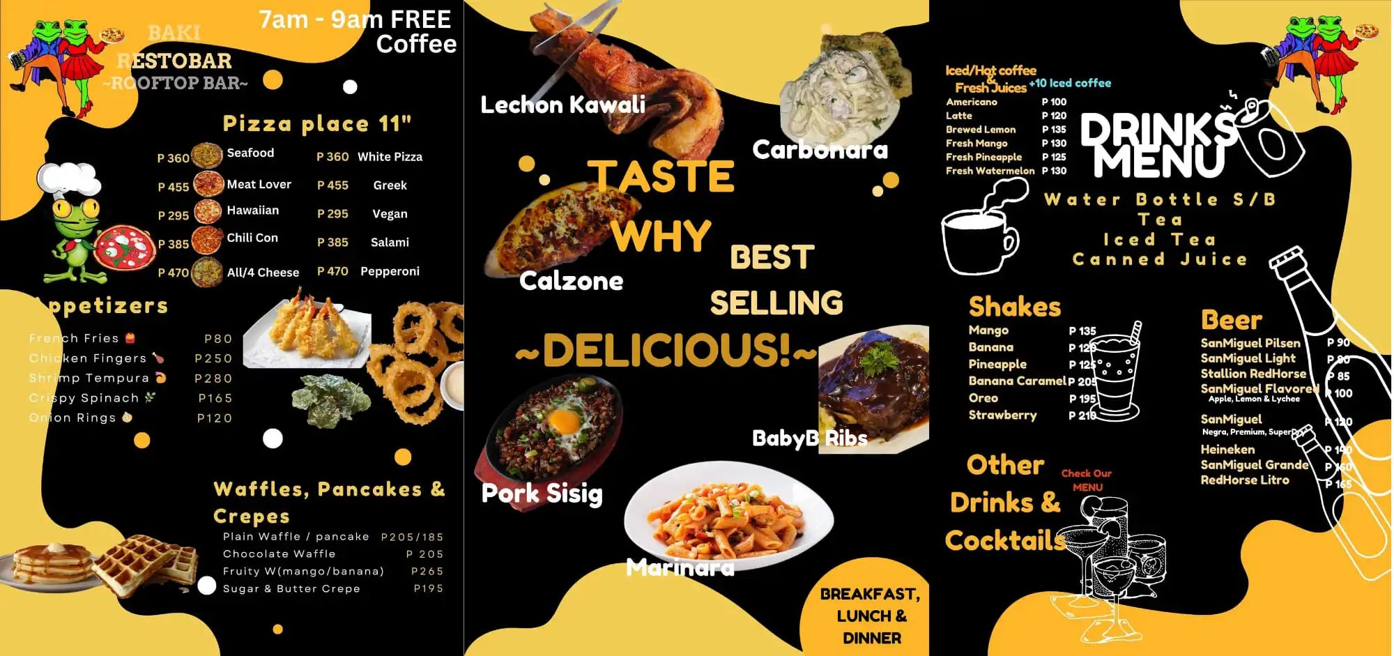 Top Dishes to Try at BAKI Restobar in Moalboal, Cebu